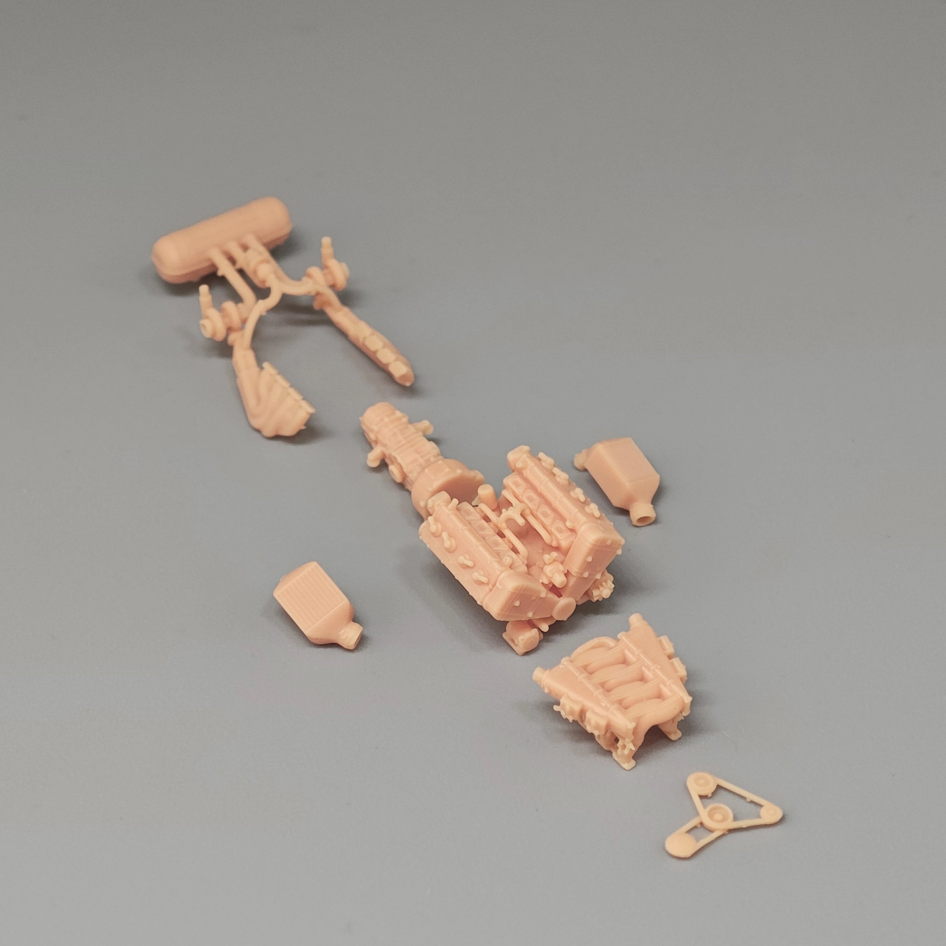 1/64 Ferrari F40 Engine Components