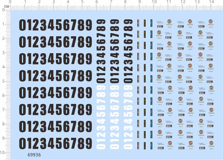 1/64 デカール LAPD 警察車両