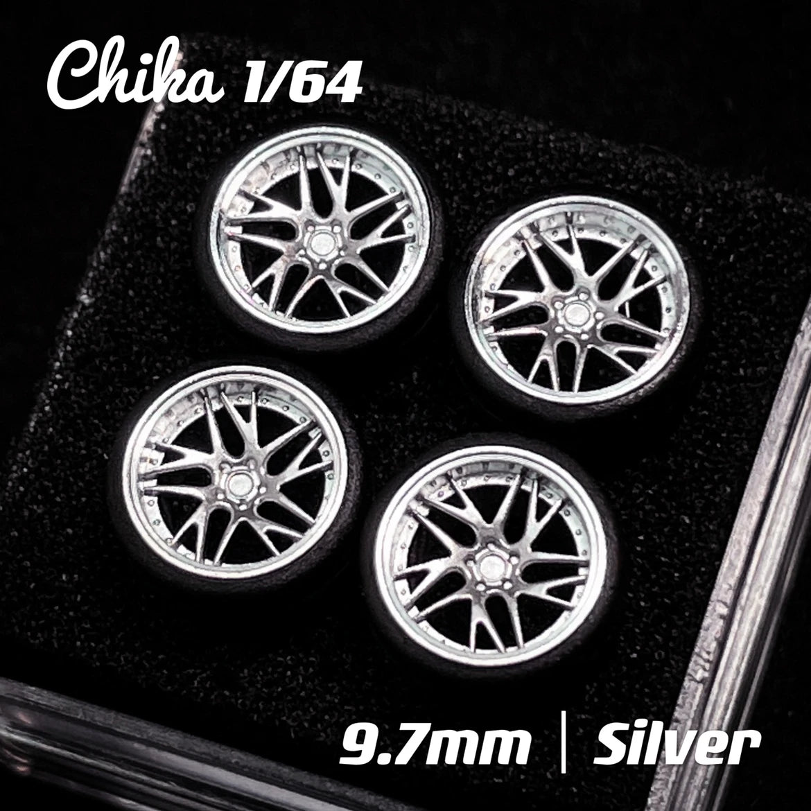 1/64 Scale Wheels 9.7mm Chika Work CVX