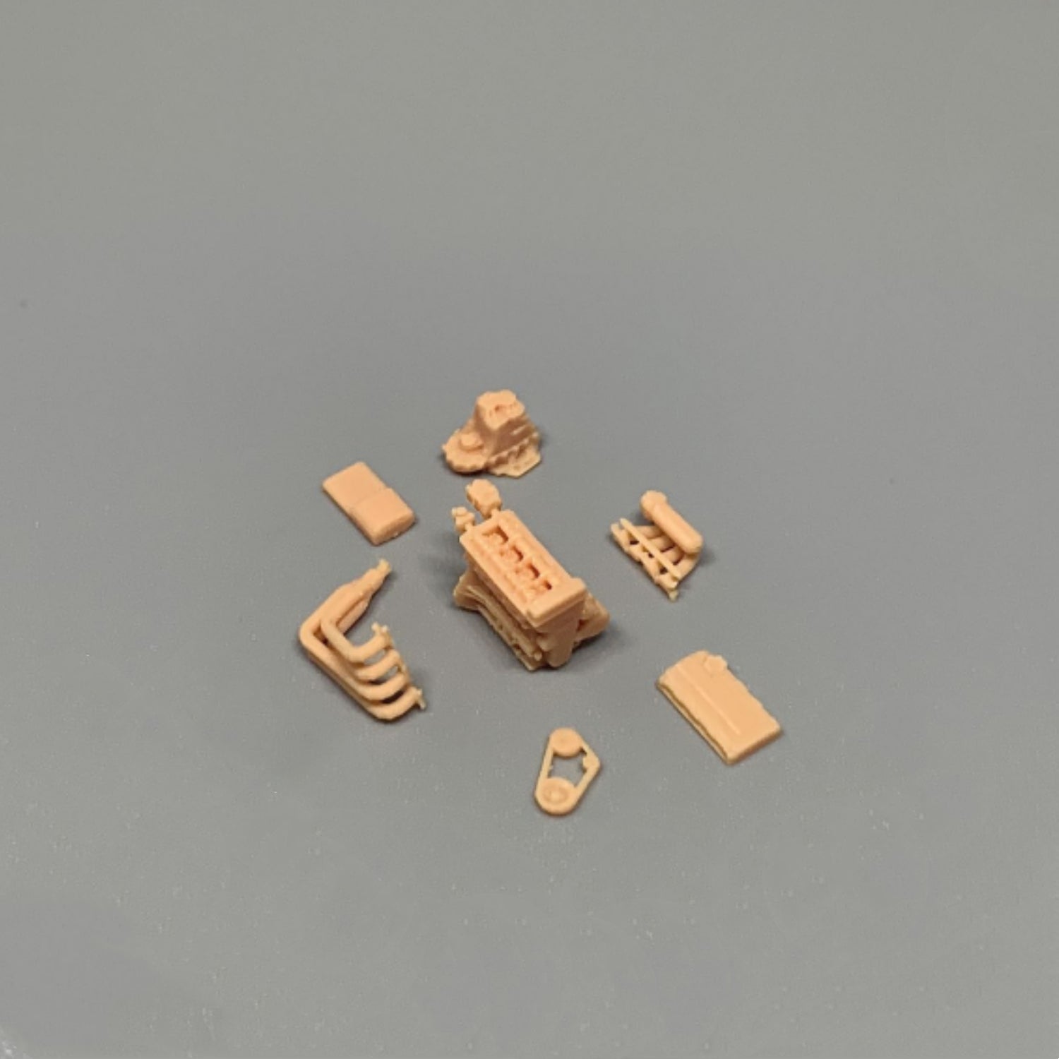 1/64 Honda B16B Mugen Engine Components