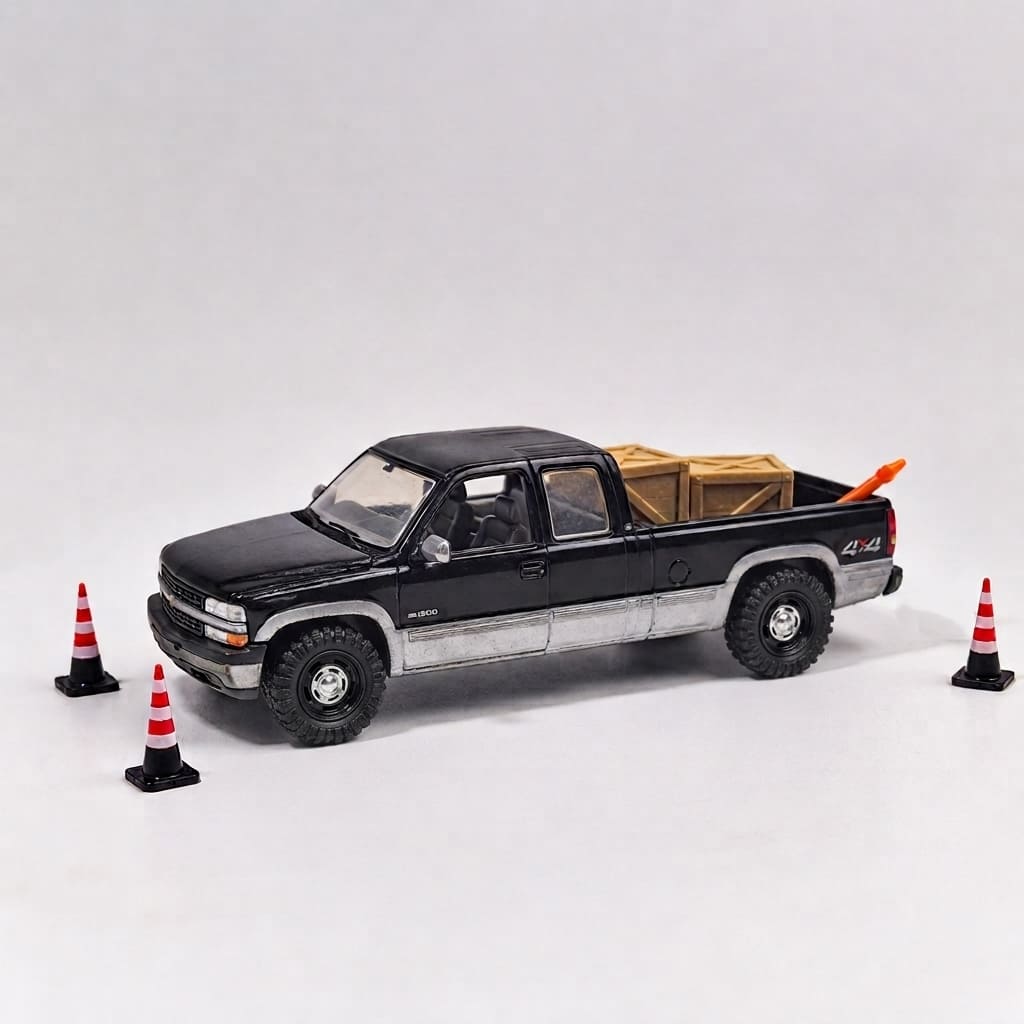 1/64 Scale Truck Wheels 13.5mm GQ