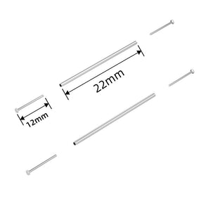 1/64 Hollow Axles With Pins - 164model