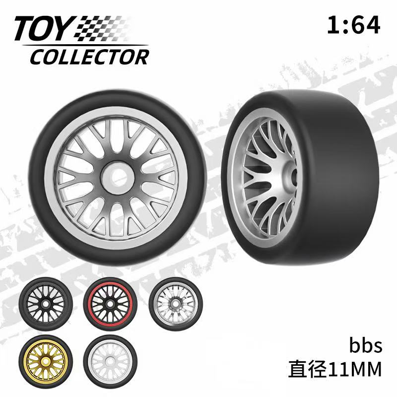 1/64 Wheels for Hot Wheels 11mm BBS TC20