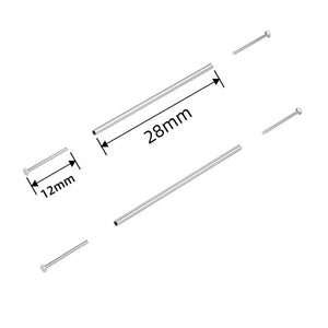 1/64 Hollow Axles With Pins - 164model