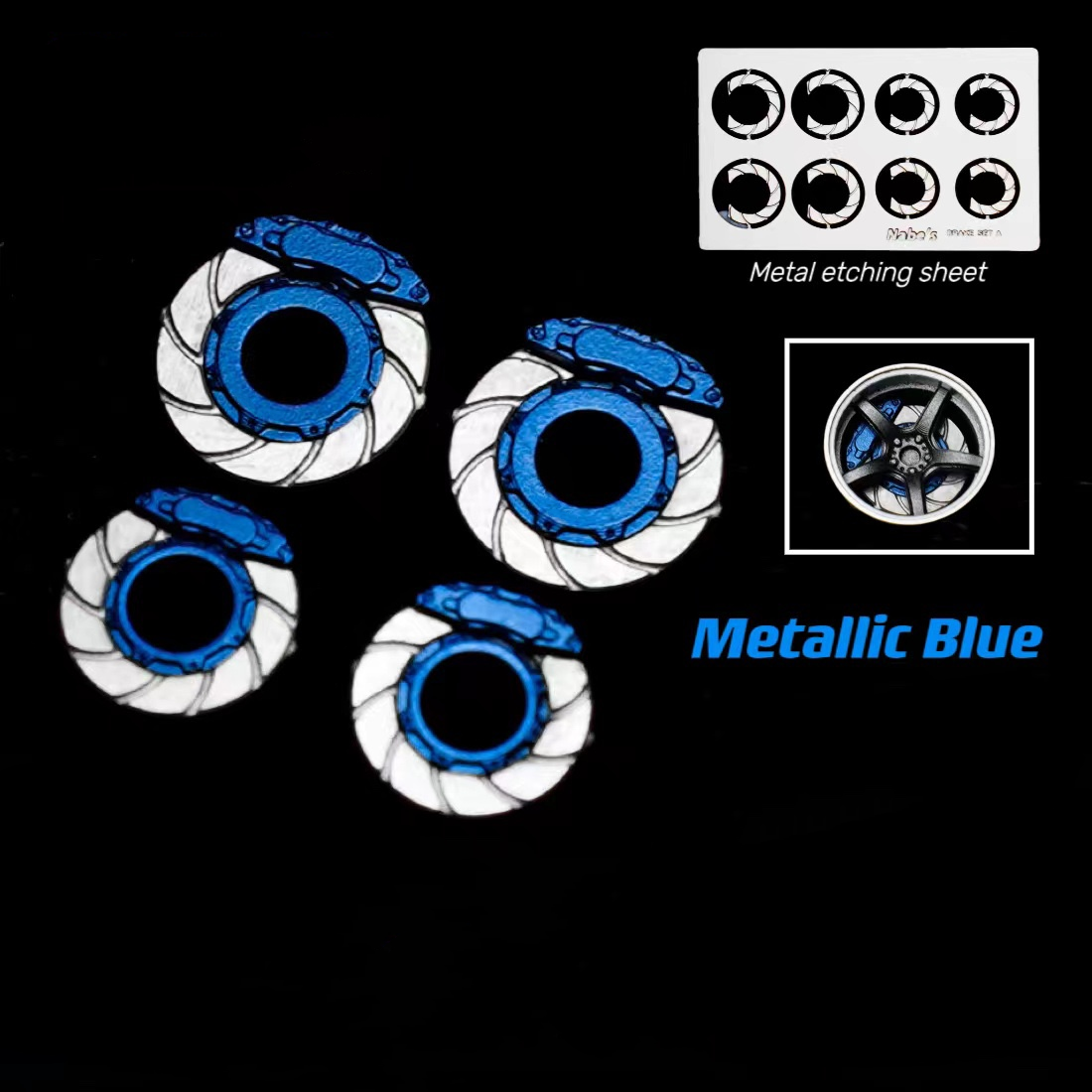 1/64 Brake Rotor for Chika Nabe 9.7mm Wheels