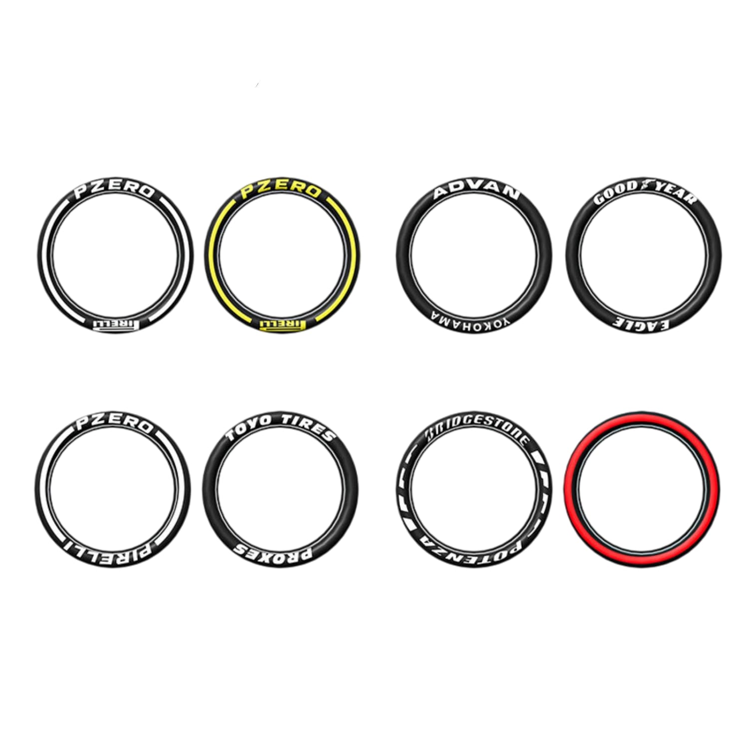 1/64 Flat Drift Tire 11mm - 164model
