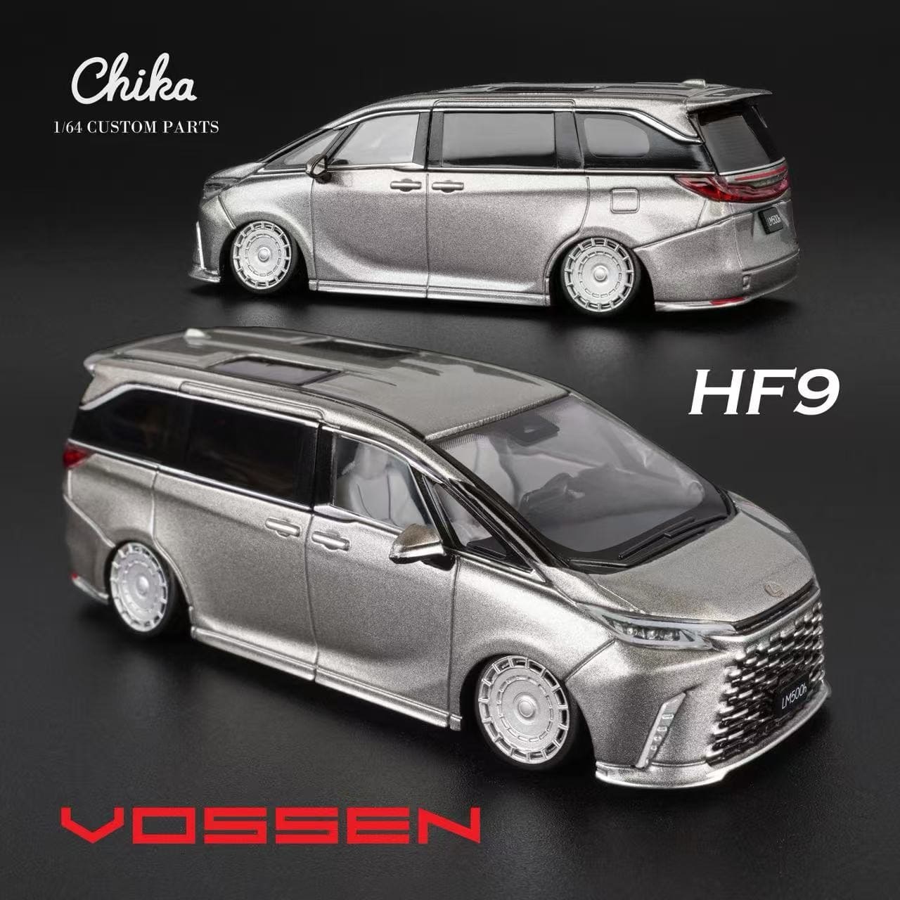 1/64 Scale Wheels 10.5mm Chika Vossen HF9