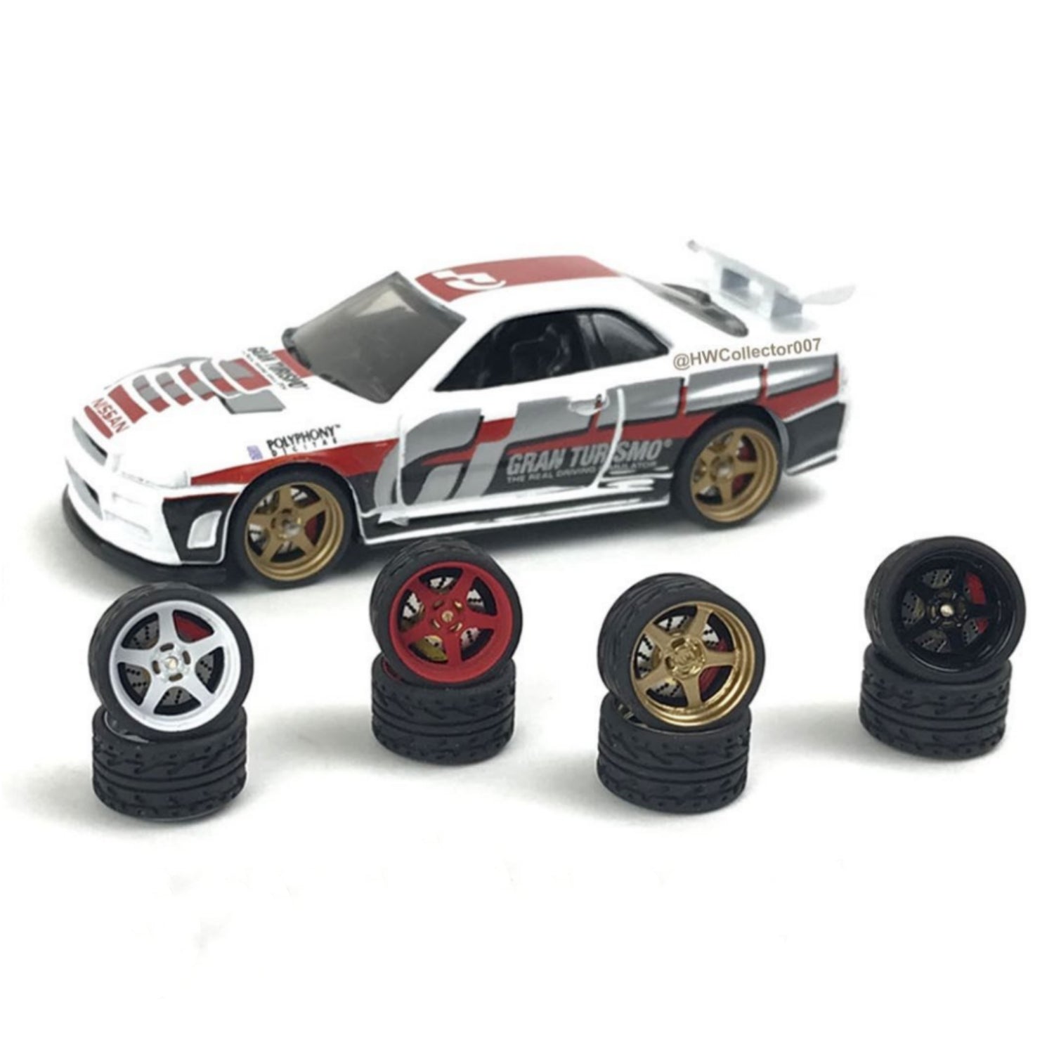 1/64 Scale Wheels 11mm Carlomo D-Class (3) - 164model