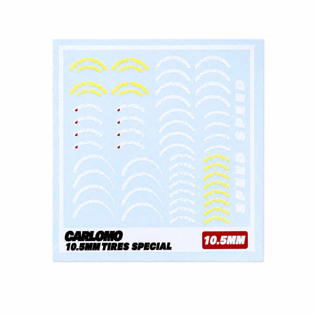 S-Class Tire Letter Decals