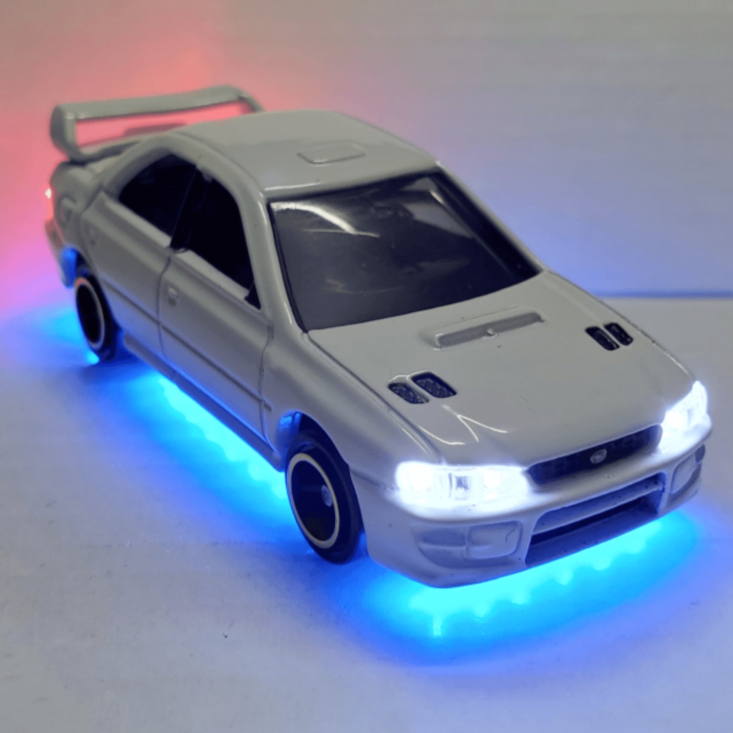 1/64 LED Headlight Taillight Underglow Light Remote DIY Kit