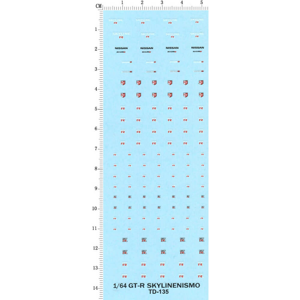 1/64 Diecast Water Slide GT-R SKYLINE NISMO - 164model