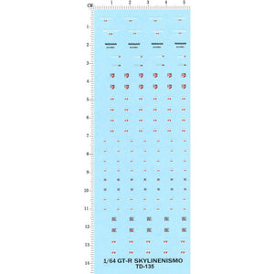 1/64 Diecast Water Slide GT-R SKYLINE NISMO - 164model