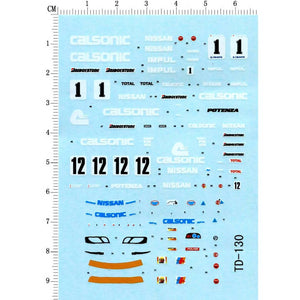 1:64 Water Slide GTR CALSONIC SKYLINE GTR R34 - 164model