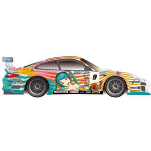 1/64 Waterslide Itasha Hatsune Miku Porsche GT3R - 164model