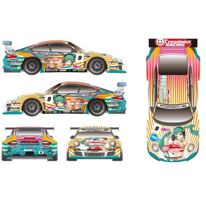 1/64 Waterslide Porsche 911 GT3R Hatsune Miku - 164model