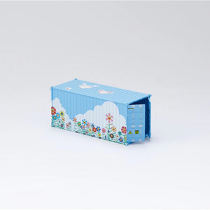 1/64 20' Metal Shipping Cargo Container Sunflower - 164model