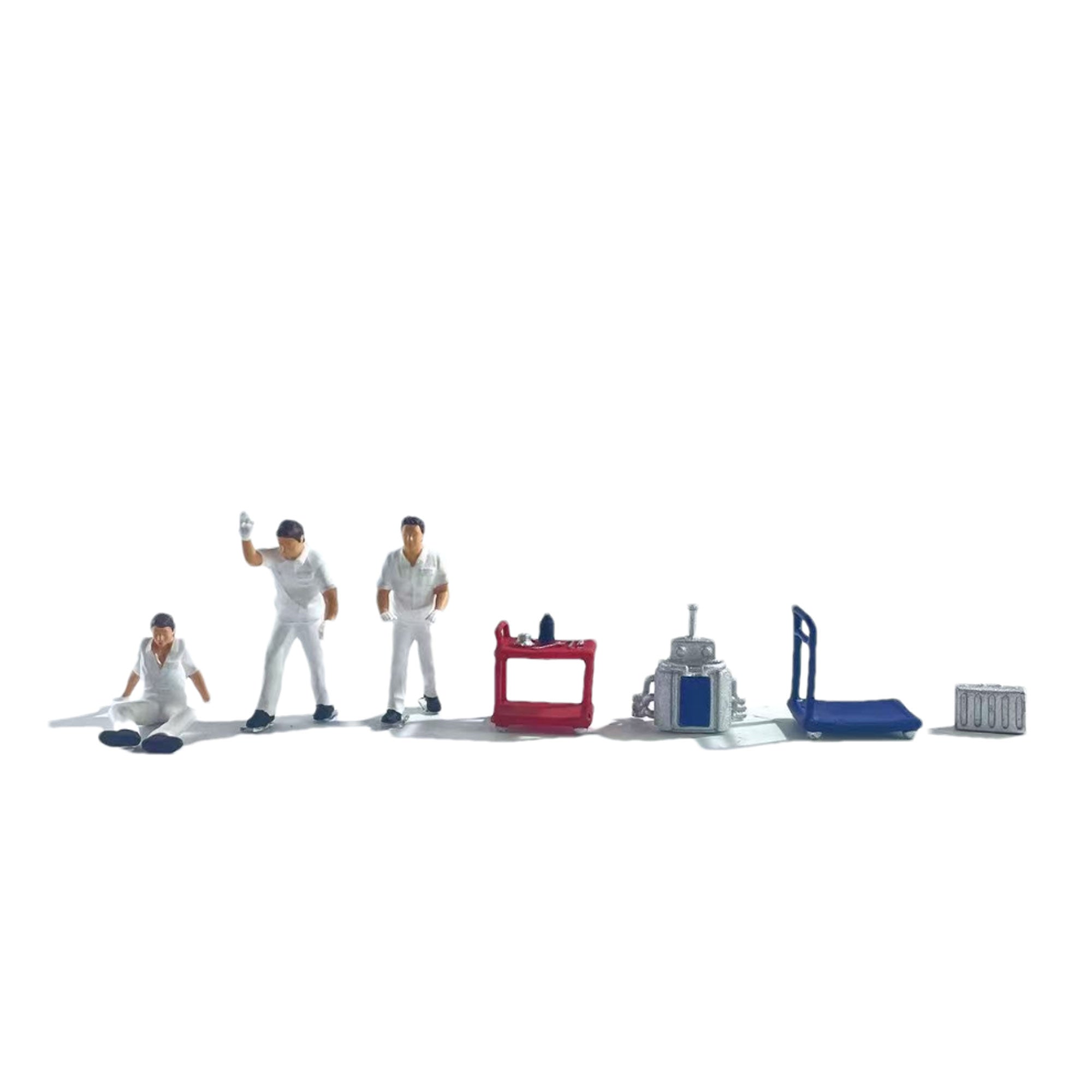 1/64 Figures Repairman Spray Painter Manager