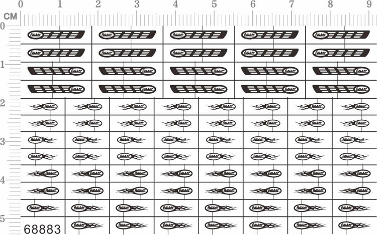 1/64 Decals Peterbilt