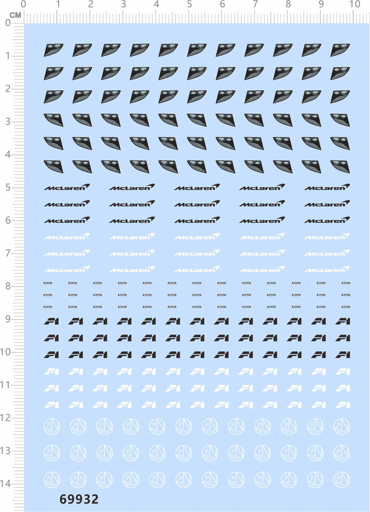 1/64 Decals Formula 1 McLaren