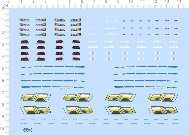 1/64 Decals Race Car Livery