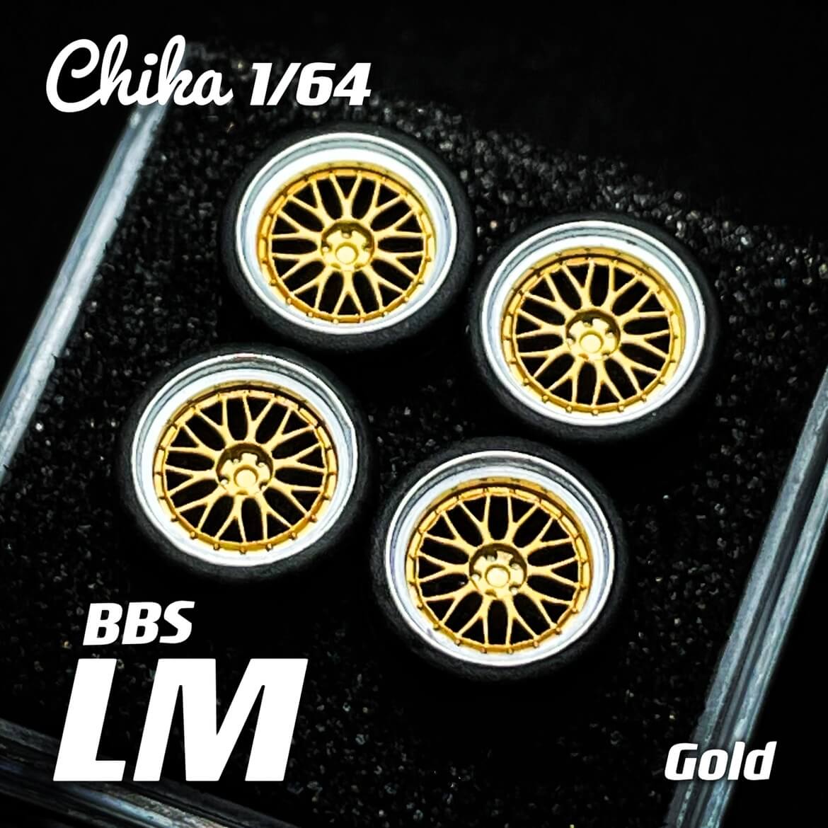 1/64 Scale Wheels 8.9mm 9.7mm Chika BBS LM VSXX