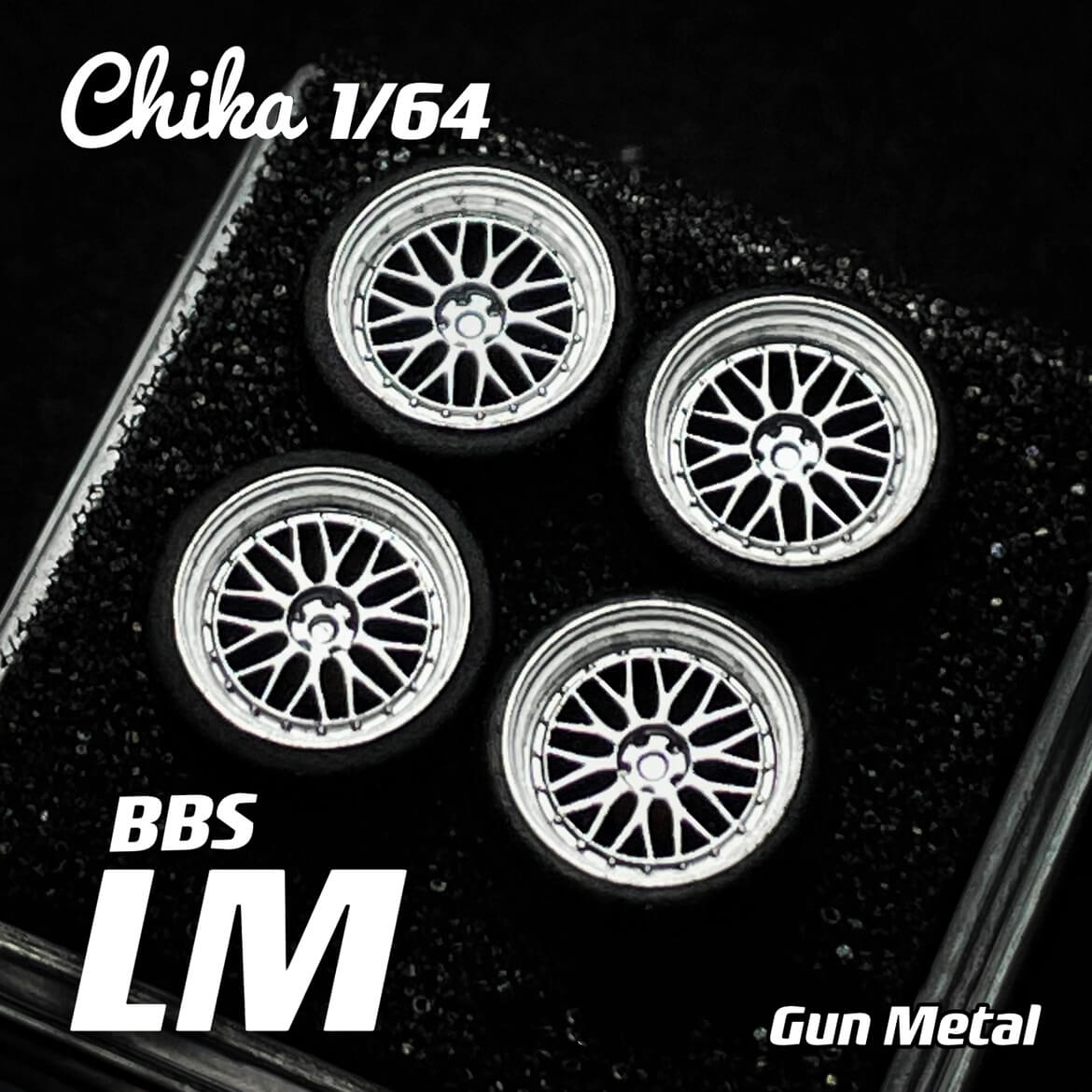 1/64 Scale Wheels 8.9mm 9.7mm Chika BBS LM VSXX