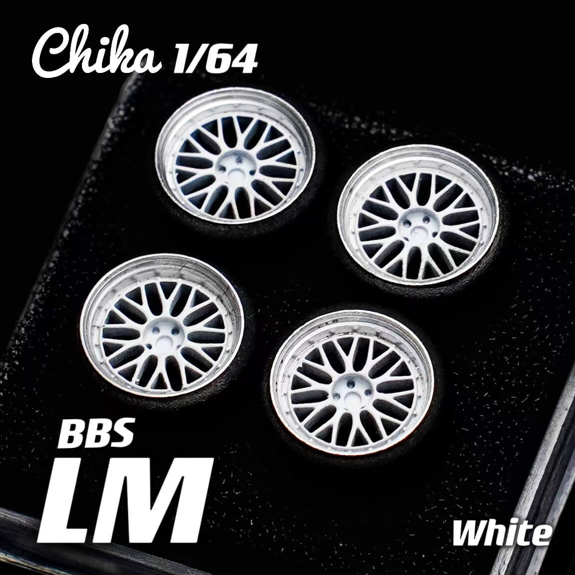 1/64 Scale Wheels 8.9mm 9.7mm Chika BBS LM VSXX