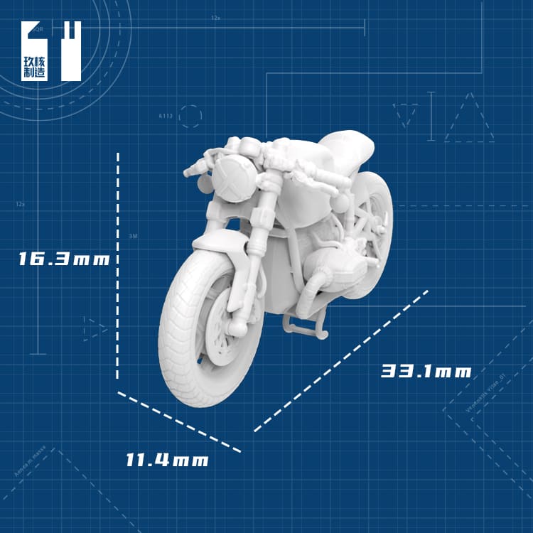 1/64 BMW R100 – 164model