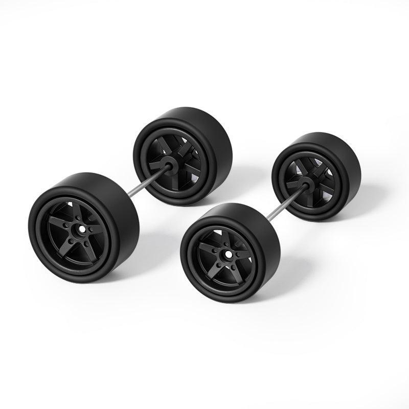 1/64 Staggered Wheels 11mm/13mm Front Small Rear Big TC10