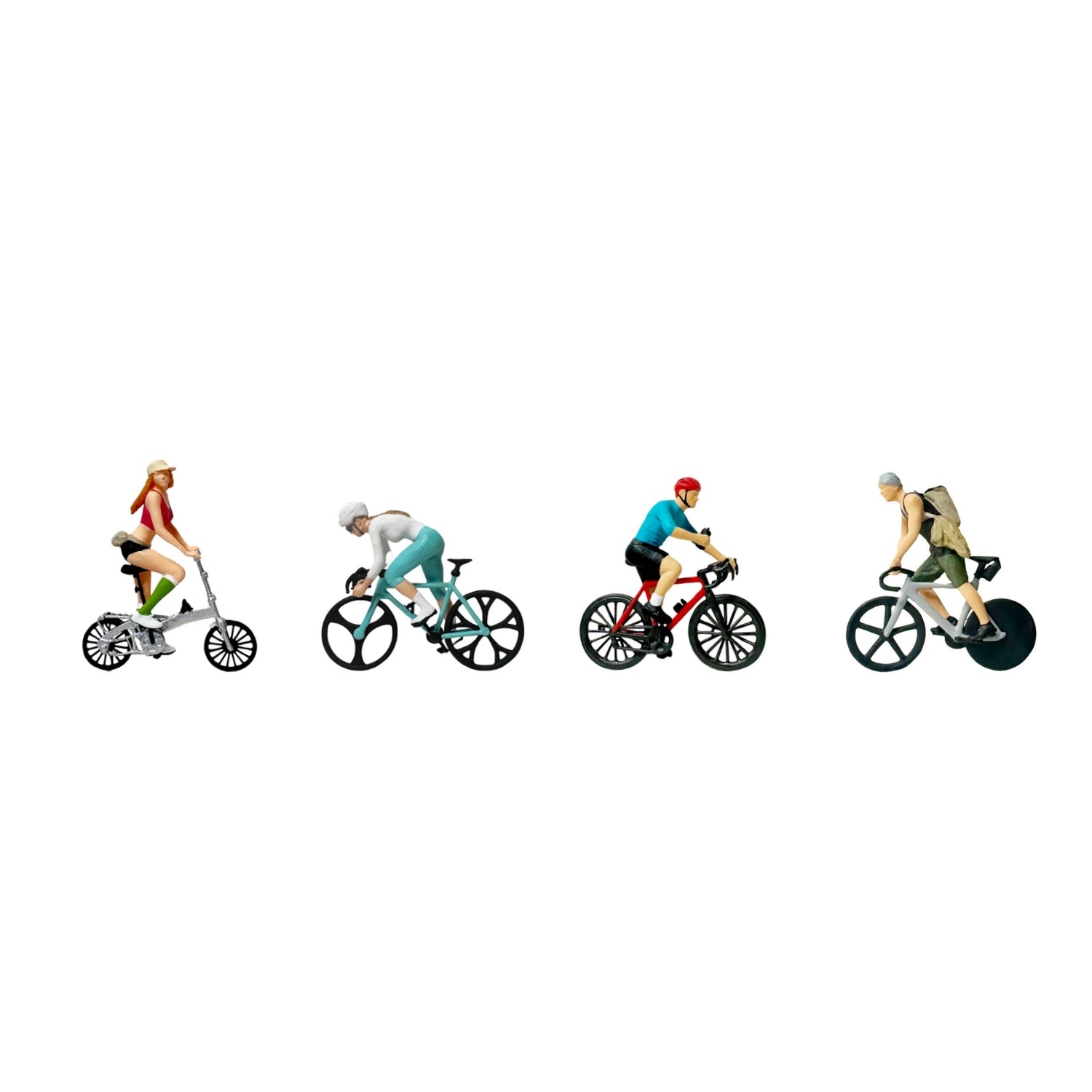 1/64 Figures Cyclists - 164model