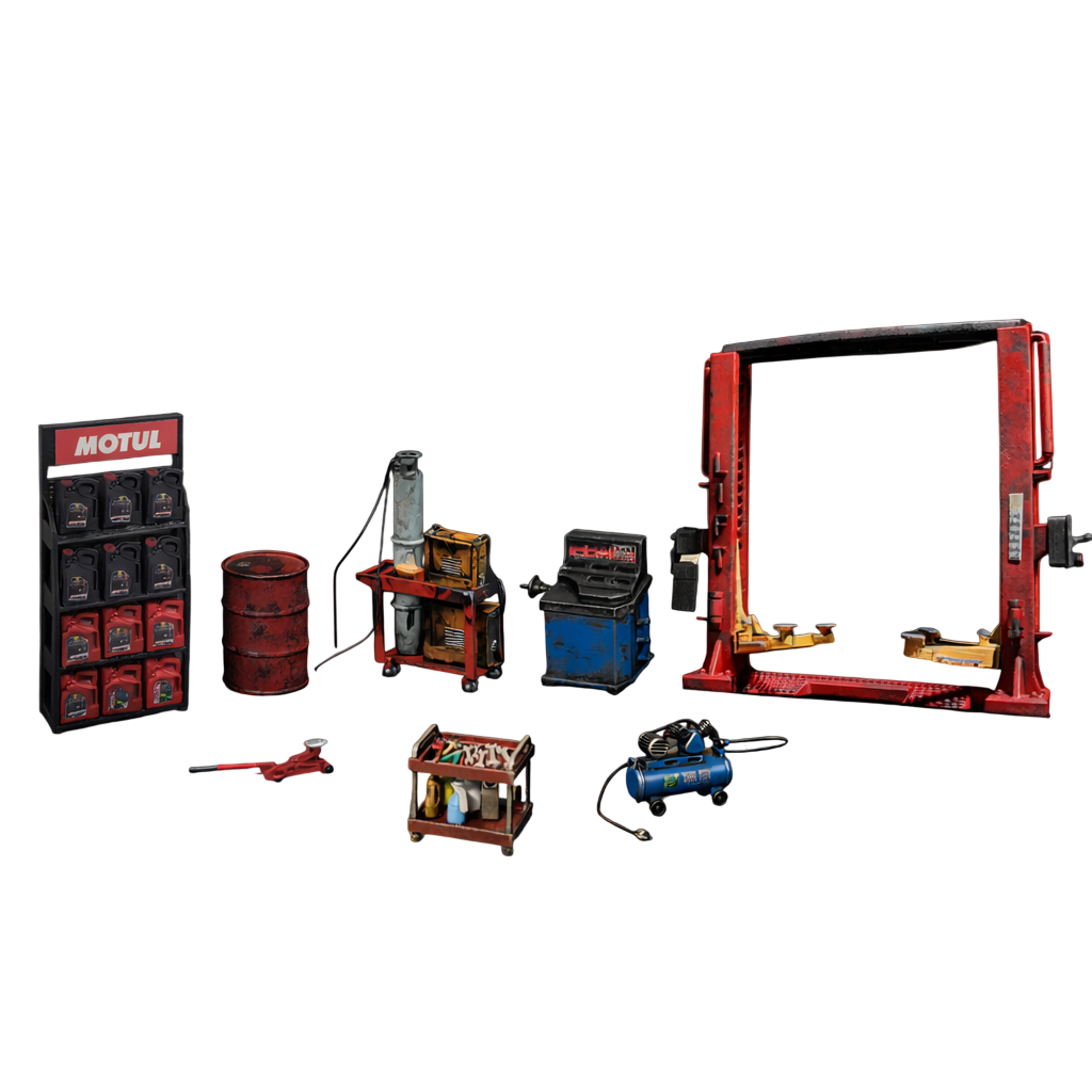 1/64 Garage Accessory Set