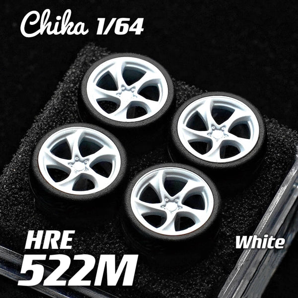 トレンディガール 1/64 Scale Wheels 9.7mm Chika HRE 522M – 164model