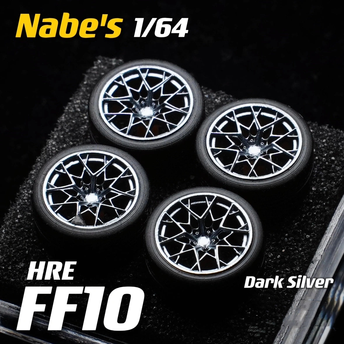 1/64 Scale Wheels 10.5mm Nabes HRE FF10