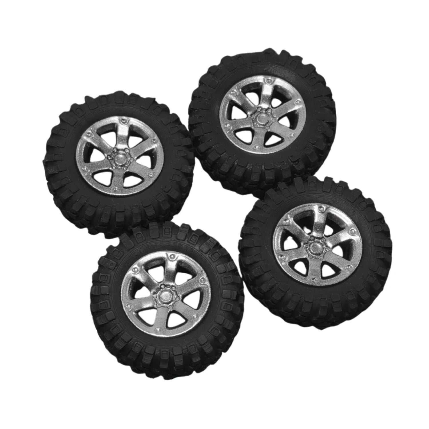 1/64 Scale Truck Wheels 13.5mm KMC-A