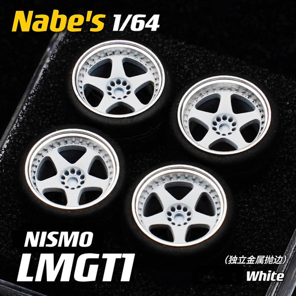 1/64 Scale Wheels 9.7mm Nabes Nismo LMGT1 – 164model