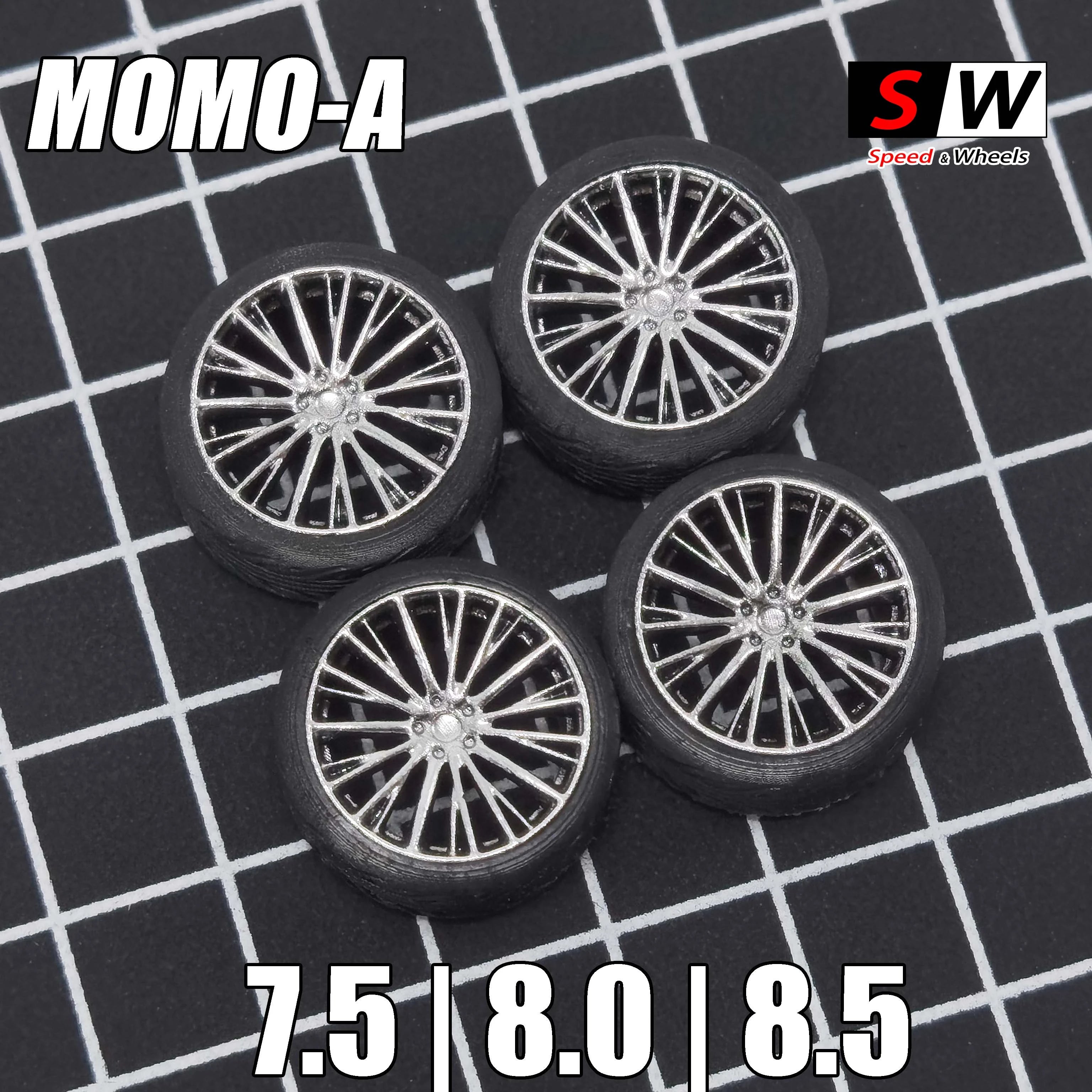 1/64 Scale Wheels and Axles