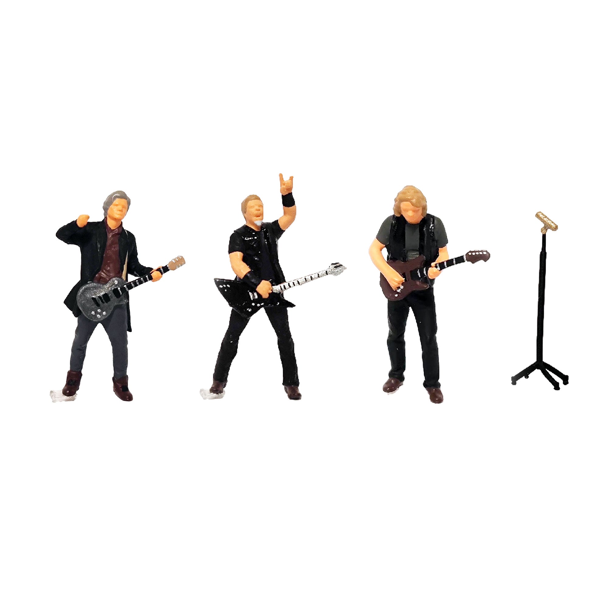 1/64 Figures Rock Band Singer Drummer