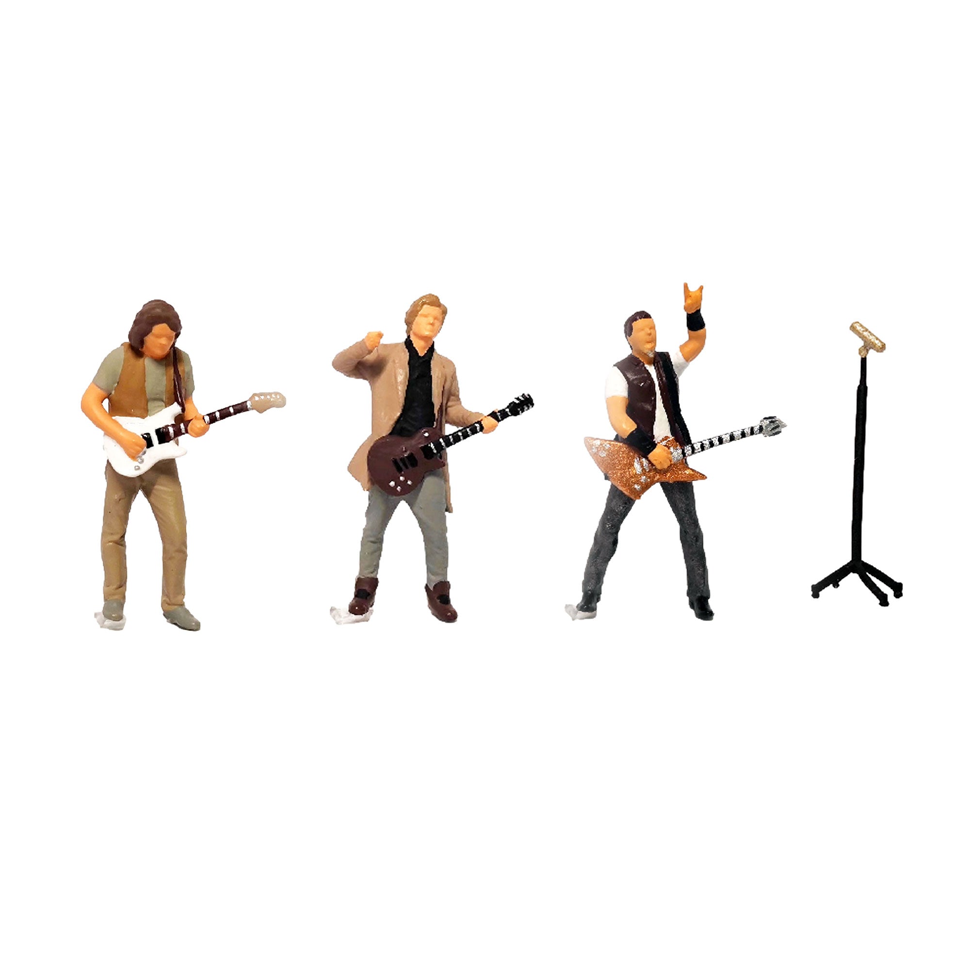 1/64 Figures Rock Band Singer Drummer