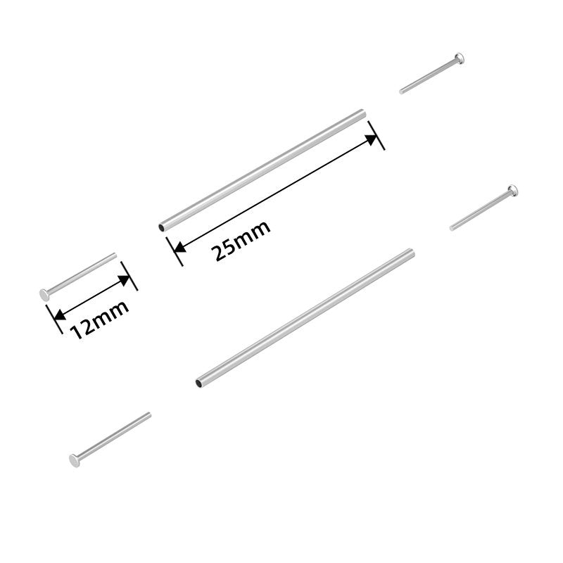 1/64 Hollow Axles With Pins - 164model