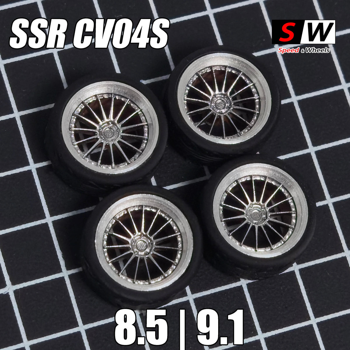 64 Rims 1/64 Scale Wheels and Axles – 164model