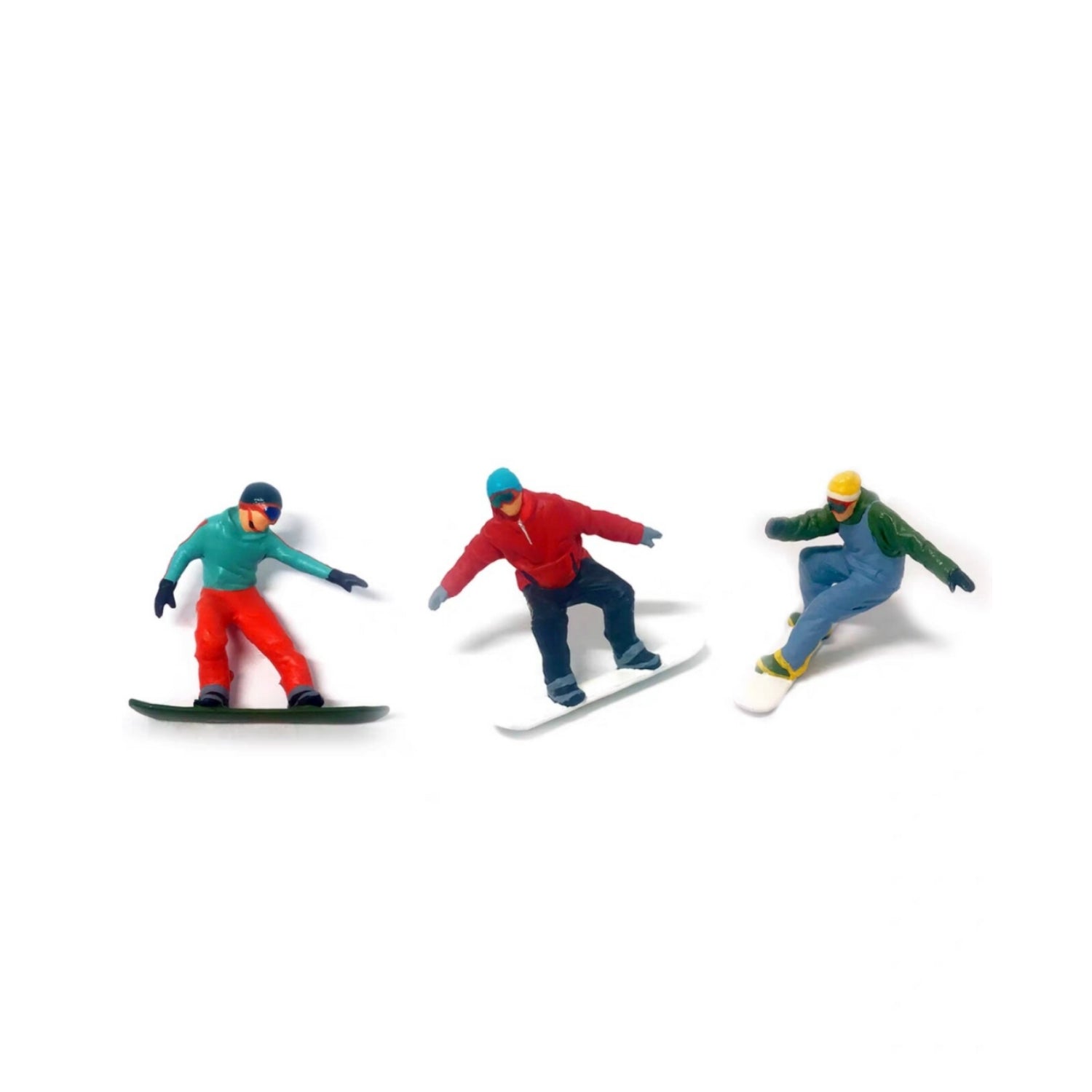 1/64 Figures Skier Snowboarder - 164model