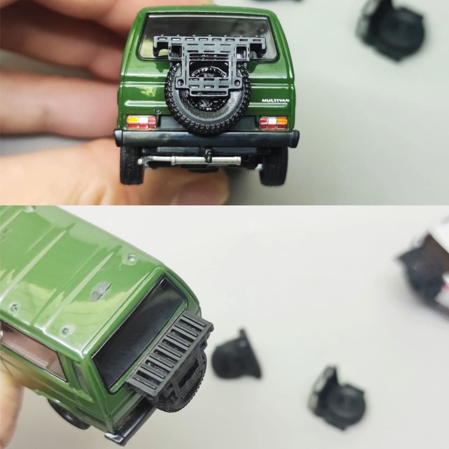 1/64 Spare Tire Mounting Rack