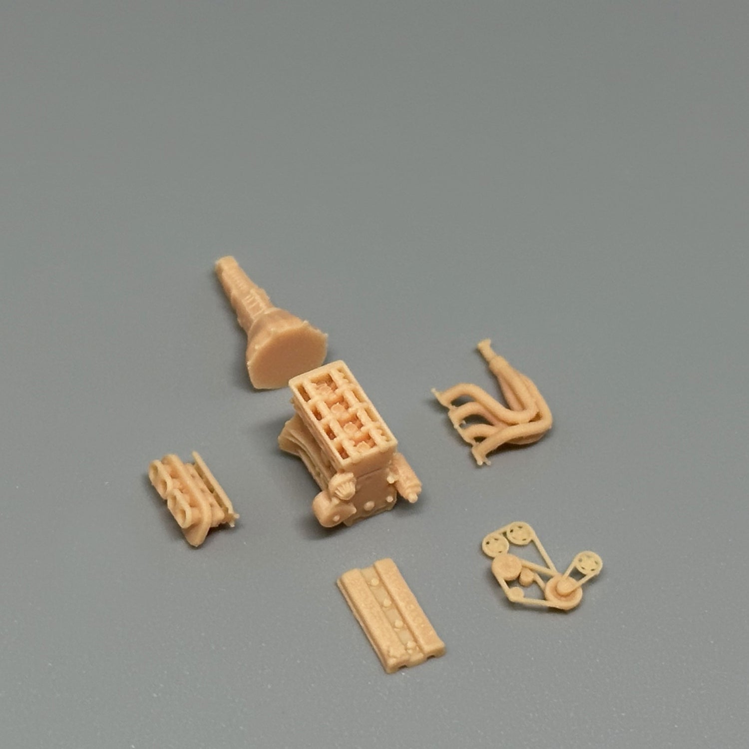 1/64 Toyota 4age Engine Components