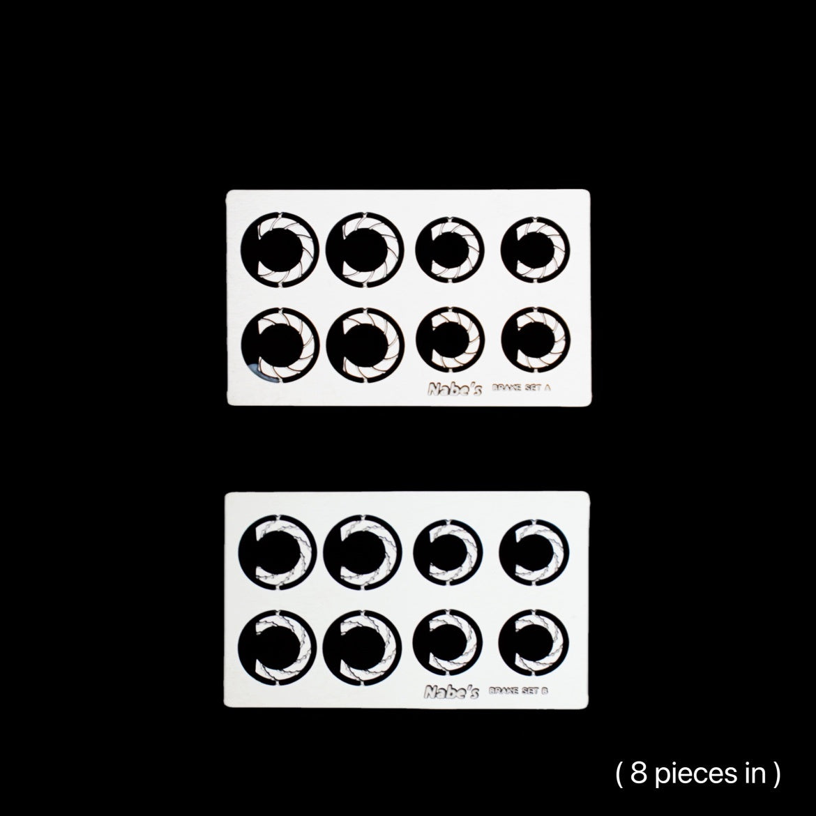 1/64 Brake Rotor for Chika Nabe 9.7mm Wheels – 164model