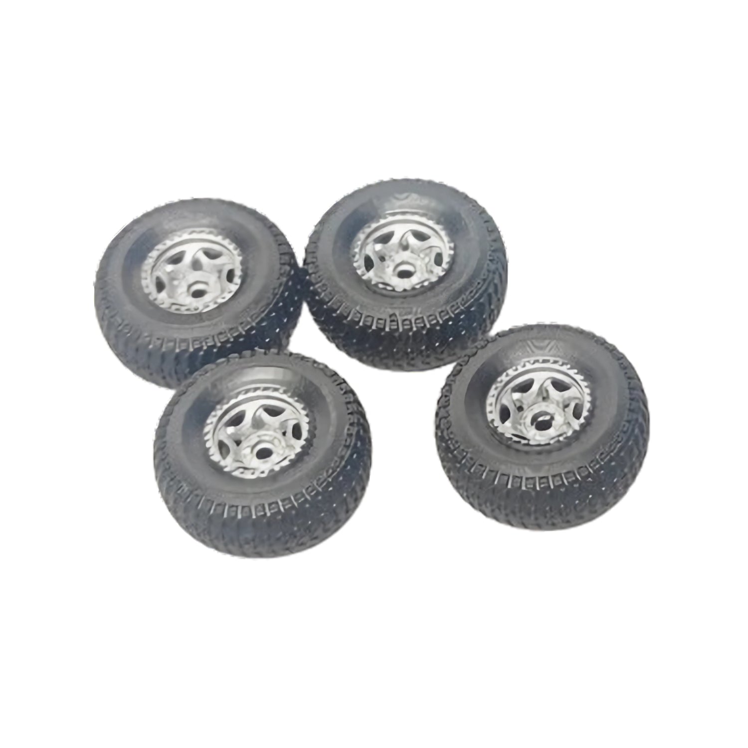 1/64 Truck Wheels Off Road 14*5.5mm 4Pcs Set