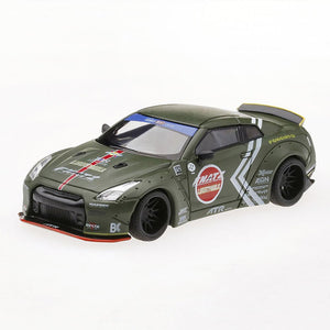 1:64 TSM Nissan GT-R (R35) Zero Fighter LB Works Ver2 HK Toysoul 【Duck Tail】 - 164model