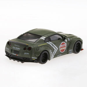 1:64 TSM Nissan GT-R (R35) Zero Fighter LB Works Ver2 HK Toysoul 【Duck Tail】 - 164model