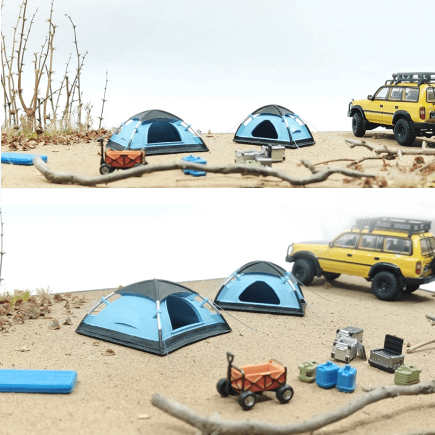 1/64 Camping Tent - 164model