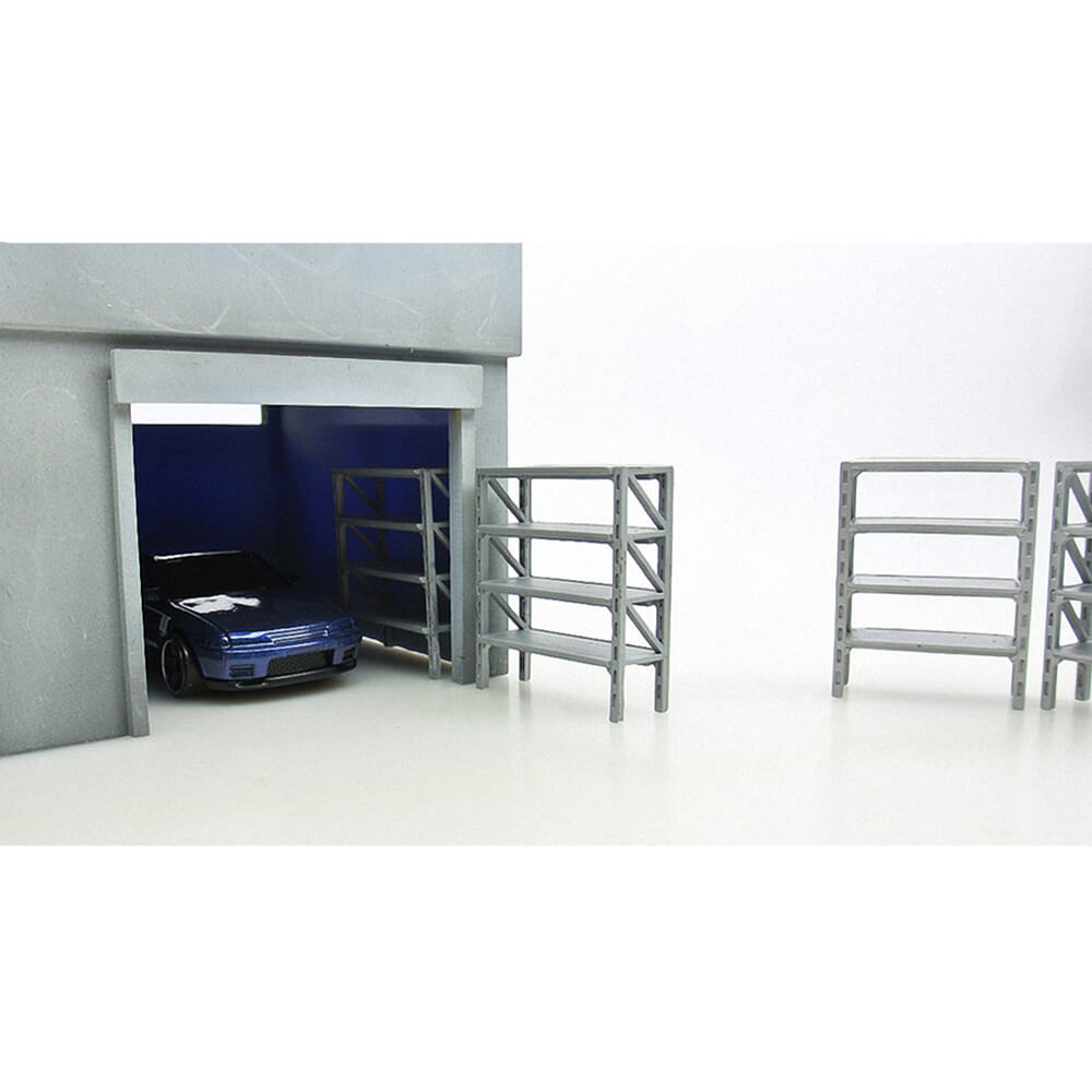 1:64 Mechanic Pallet Rack Shelf 33*37*12mm - 164model