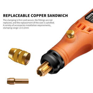 Cordless Rotary Tool Kit Perfect for Diecast Tunning Jobs - 164model
